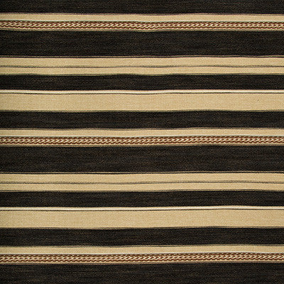 Entoto Stripe Ebony/Cocoa by Lee Jofa Fabric