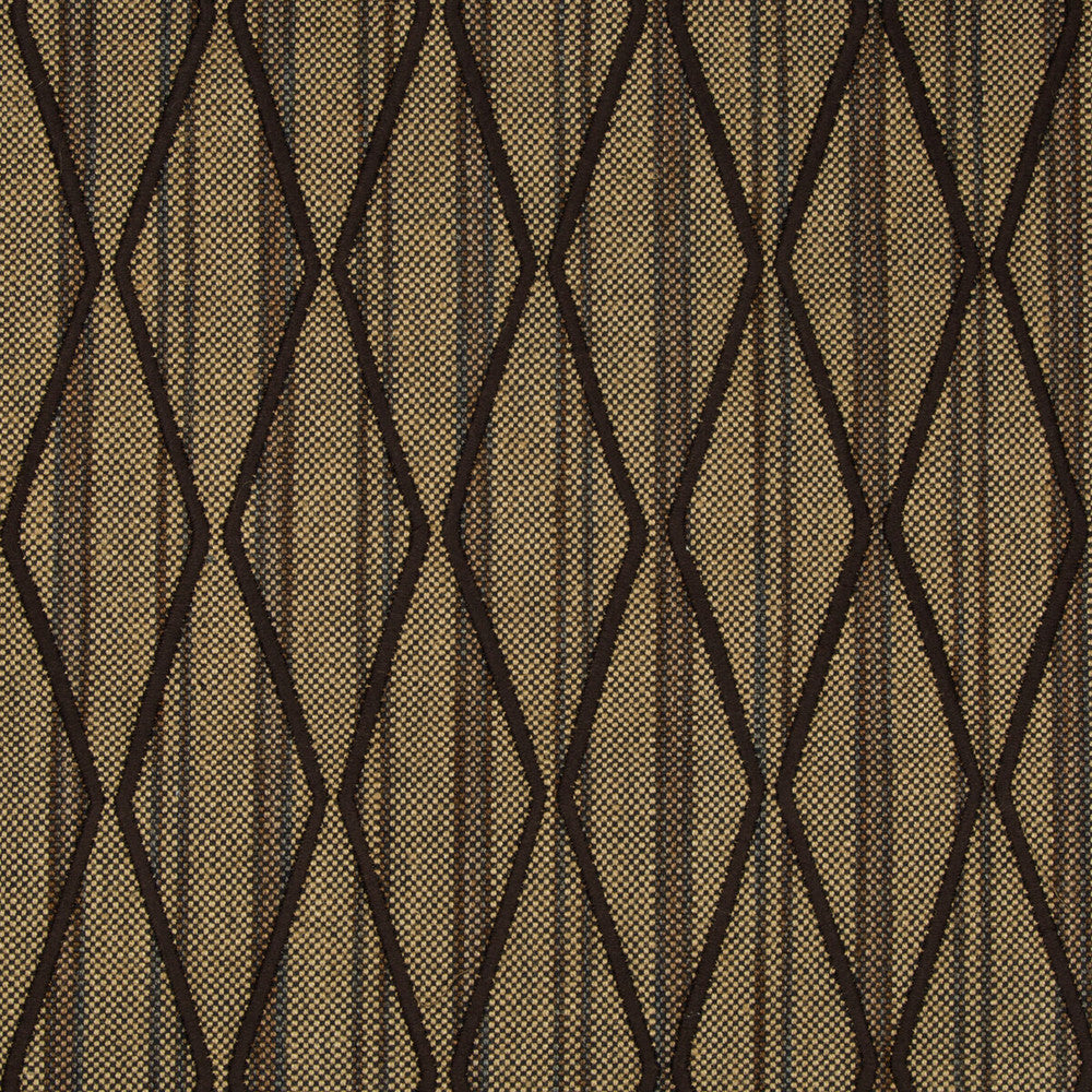 Omo Embroidery Beige/Cocoa by Lee Jofa Fabric MERKATO COTTON - 55%;JUTE - 30%;POLYESTER - 15% India - Horizontal: 3.5 and Vertical: 7.9 53 - Fabric Carolina -