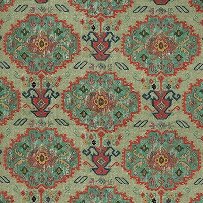 Turkana Sage/Jewel by Lee Jofa Fabric
