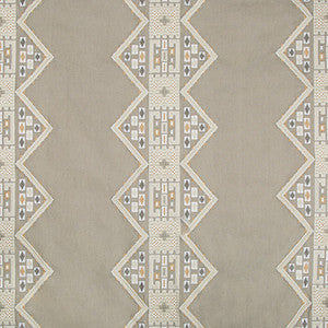 Ketema Emb Grey/Beige by Lee Jofa Fabric