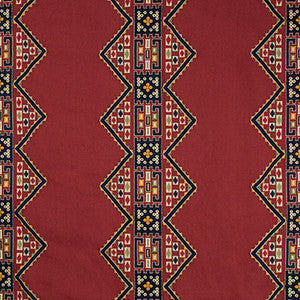 Ketema Emb Red/Multi by Lee Jofa Fabric