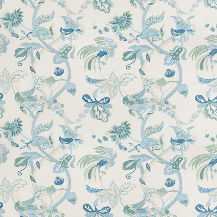Gorda Jade/Mist by Lee Jofa Designer Fabric WESTPORT LINEN - 100% United Kingdom HEAVY Horizontal: 27 and Vertical: 28.5 54 - Swanky Fabrics -