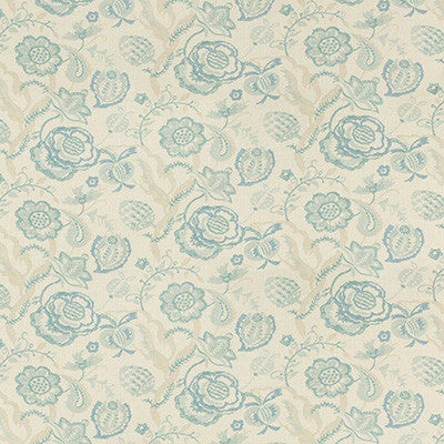 Solana Print Aqua/Mist by Lee Jofa Fabric