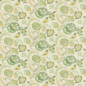 Solana Print Grass/Gold by Lee Jofa Fabric