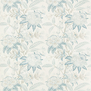 Davenport Print Frost Blue by Lee Jofa Fabric