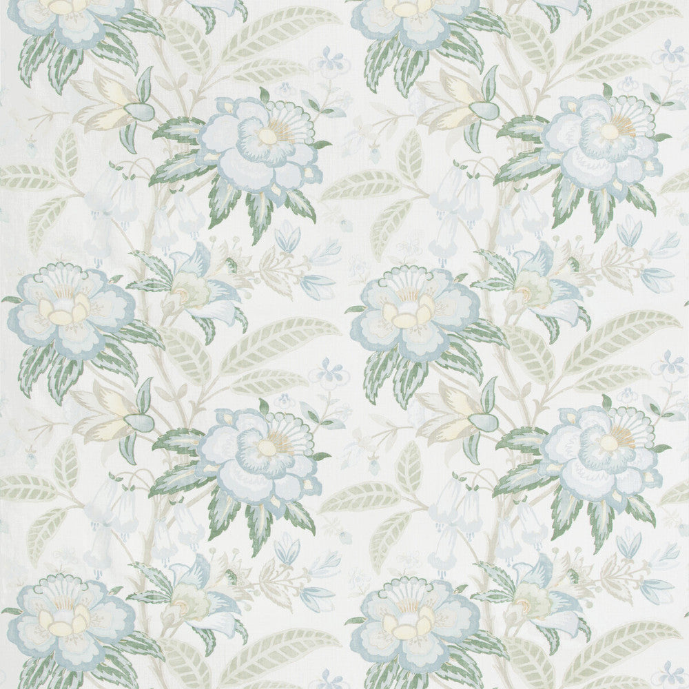Davenport Print Sea Mist by Lee Jofa Fabric Lee Jofa Fabric Davenport Print Sea MistFabric WESTPORT LINEN - 100% Thailand </p><p>Repeat: H: 26.25, V: 24 52.5 - Fabric Carolina -