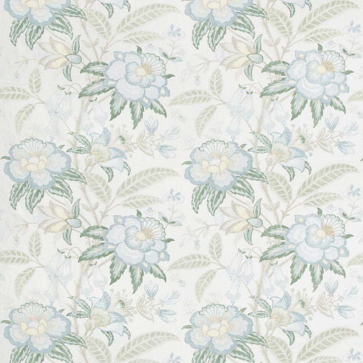 Davenport Print Sea Mist by Lee Jofa Fabric Lee Jofa Fabric Davenport Print Sea MistFabric WESTPORT LINEN - 100% Thailand </p><p>Repeat: H: 26.25, V: 24 52.5 - Fabric Carolina -