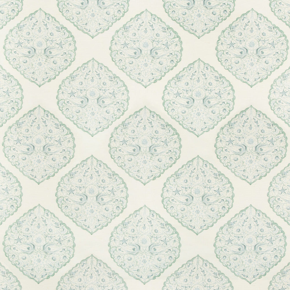 Lido Print Mist by Lee Jofa Fabric WESTPORT LINEN - 60%;COTTON - 30%;NYLON - 10% United Kingdom MEDIUM Horizontal: 18.01368 and Vertical: 18.01368 54.04104 - Fabric Carolina -
