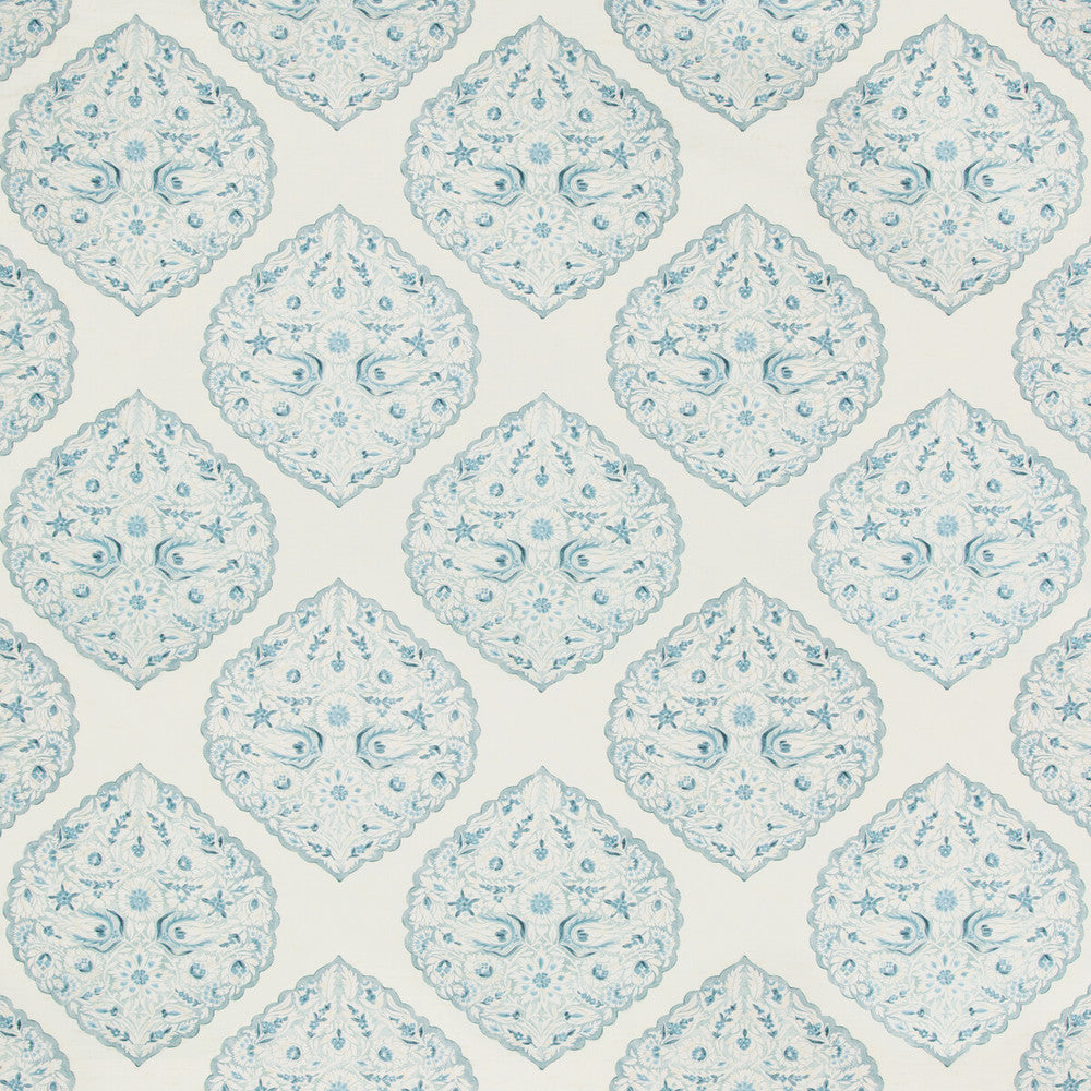 Lido Print Sky by Lee Jofa Fabric WESTPORT LINEN - 60%;COTTON - 30%;NYLON - 10% United Kingdom MEDIUM Horizontal: 18.01368 and Vertical: 18.01368 54.04104 - Fabric Carolina -