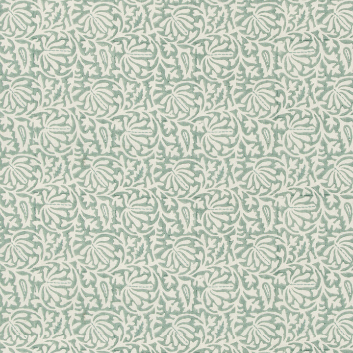 Laine Print Pacific by Lee Jofa Fabric WESTPORT LINEN - 95%;POLYESTER - 5% India - Horizontal: 5.91 and Vertical: 5.91 53.15 - Fabric Carolina -