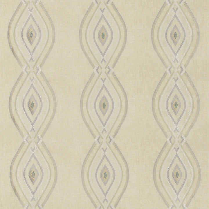Ora Embroidery Bluff by Lee Jofa Fabric WESTPORT LINEN - 68%;VISCOSE - 23%;SPUN POLYESTER - 9% India LIGHT Horizontal: 16.5 and Vertical: 17 51 - Fabric Carolina -