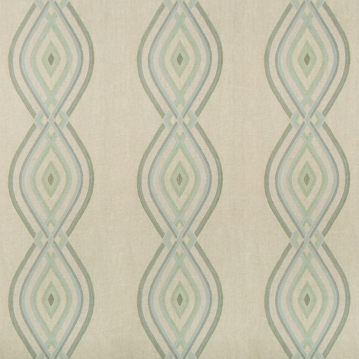 Ora Embroidery Mist by Lee Jofa Fabric WESTPORT LINEN - 68%;VISCOSE - 23%;SPUN POLYESTER - 9% India LIGHT Horizontal: 16.5 and Vertical: 17 51 - Fabric Carolina -