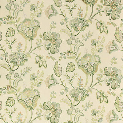 Bradford Emb Greenery by Lee Jofa Fabric