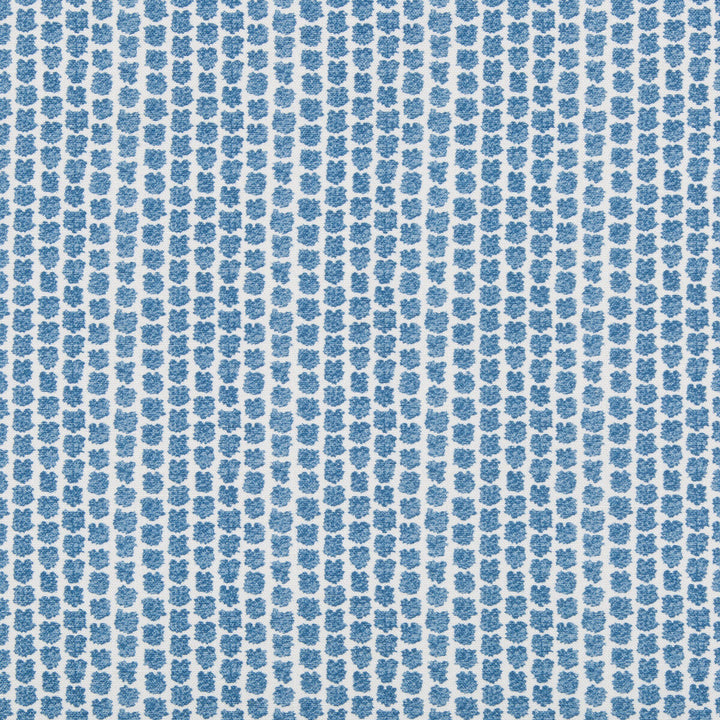 Kaya Ii Blue by Lee Jofa Designer Fabric WESTPORT COTTON - 52%;LINEN - 48% Italy MEDIUM Horizontal: 2.5 and Vertical: 3.5 54 - Swanky Fabrics -