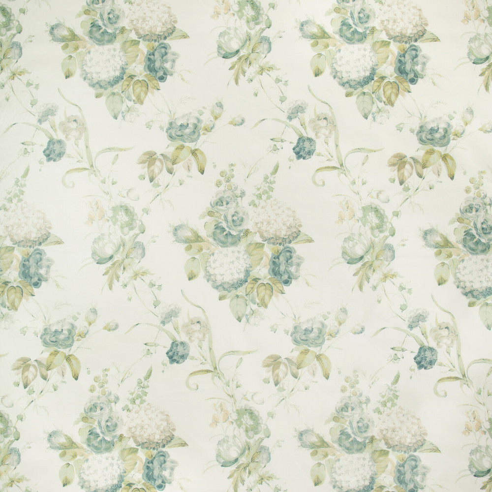 Adelyn Handblock Celadon by Lee Jofa Fabric LJ SHOWROOM ONLY 2018 COTTON - 100% Thailand MEDIUM Horizontal: 12.5 and Vertical: 39.75 50 - Fabric Carolina -