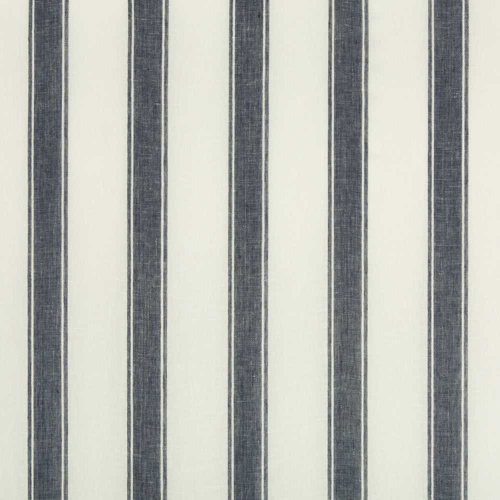 Leckford Sheer Navy by Lee Jofa Fabric ANDOVER SHEERS LINEN - 85%;POLYESTER - 15% Turkey Horizontal: 0 and Vertical: 4.4 116 - Fabric Carolina -