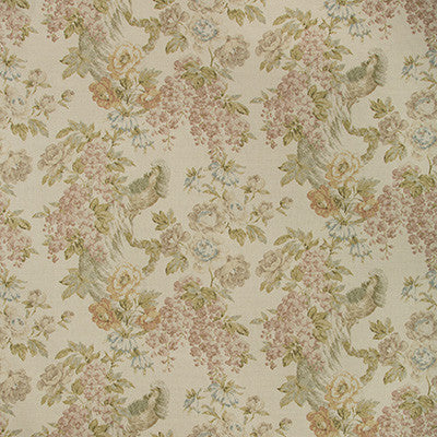 Montecito Floral Olive/Plum by Lee Jofa Fabric