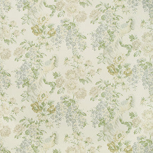 Montecito Floral Sky/Green by Lee Jofa Fabric