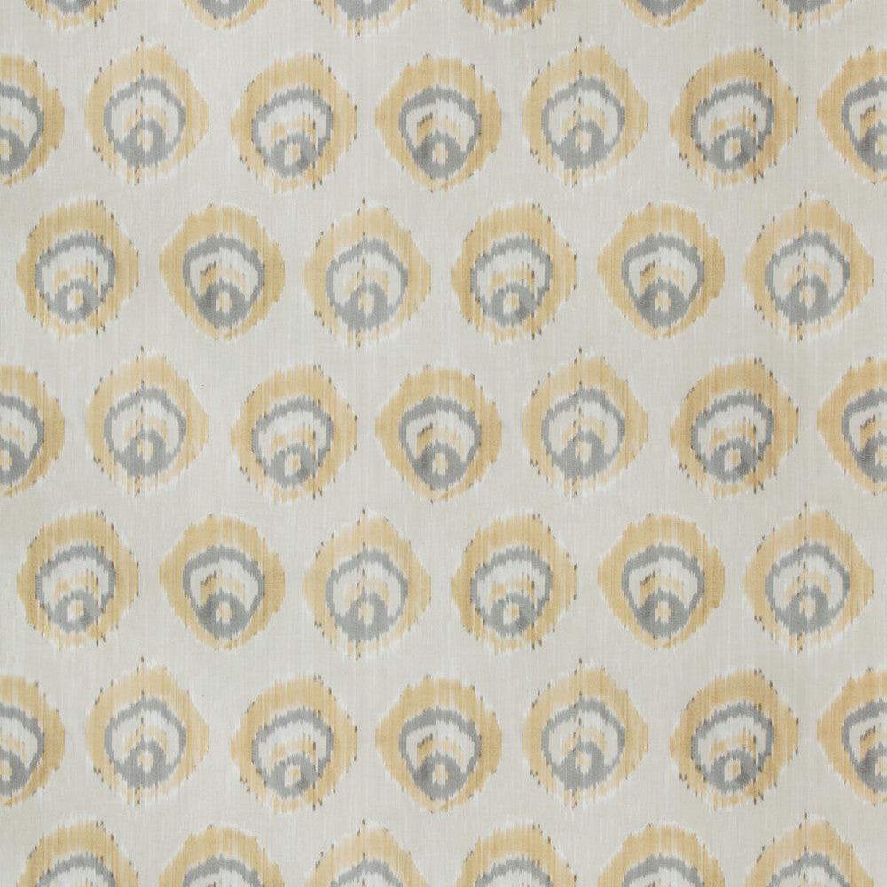 Monaco Print Pebbles/Sand by Lee Jofa Designer Fabric SUZANNE KASLER THE RIVIERA COLLECTION COTTON - 100% Italy MEDIUM Horizontal: 27 and Vertical: 19 55 - Swanky Fabrics -