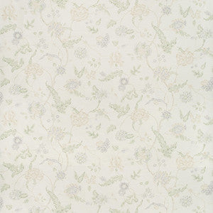 Avignon Print Lilac/Leaf by Lee Jofa Fabric