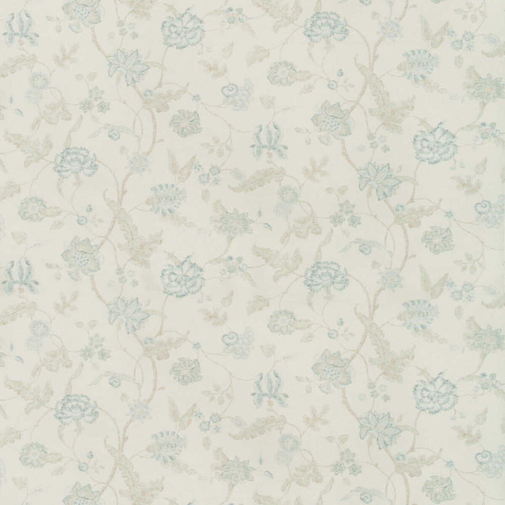 Avignon Print Aqua/Sage by Lee Jofa Fabric SUZANNE KASLER THE RIVIERA COLLECTION LINEN - 65%;COTTON - 26%;NYLON - 9% United Kingdom MEDIUM Horizontal: 27 and Vertical: 29 54 - Fabric Carolina -