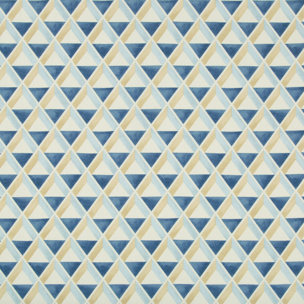 Cannes Print Sky/Blue by Lee Jofa Fabric SUZANNE KASLER THE RIVIERA COLLECTION COTTON - 52%;LINEN - 48% Italy MEDIUM Horizontal: 18 and Vertical: 25.2 54 - Fabric Carolina -