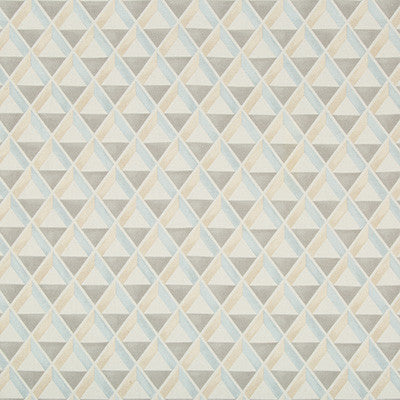 Cannes Print Blue/Beige by Lee Jofa Fabric