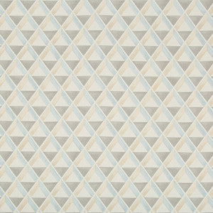 Cannes Print Blue/Beige by Lee Jofa Fabric