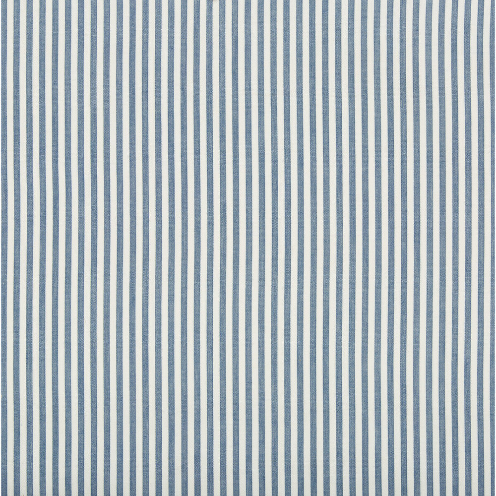 Cap Ferrat Stripe Marine by Lee Jofa Designer Fabric SUZANNE KASLER THE RIVIERA COLLECTION COTTON - 100% India Horizontal: 0.32 and Vertical: 0 53 - Swanky Fabrics -