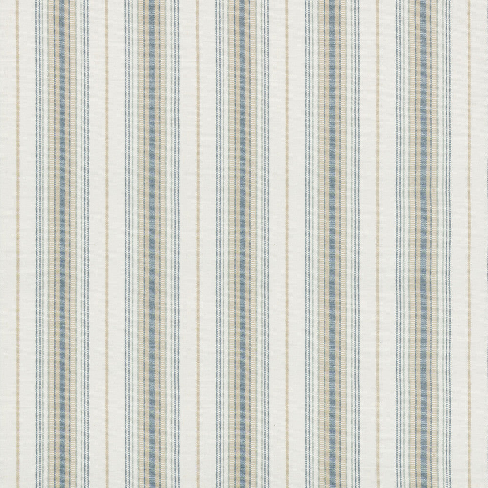 Cassis Stripe Aqua by Lee Jofa Fabric SUZANNE KASLER THE RIVIERA COLLECTION COTTON - 100% India HEAVY Horizontal: 4.8 and Vertical: 0 53 - Fabric Carolina -