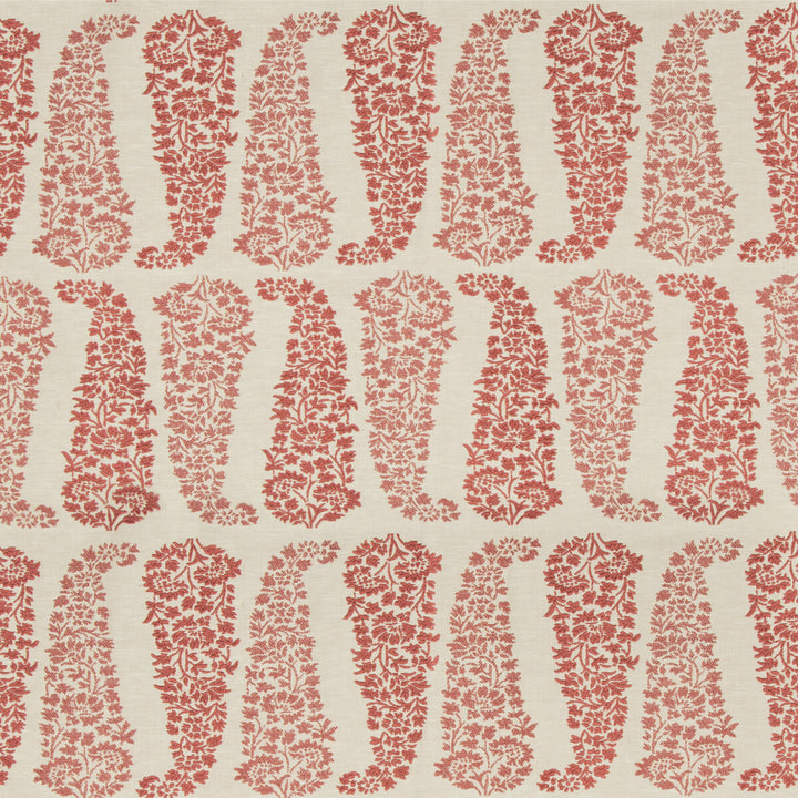 Lanare Paisley Beige/Berry by Lee Jofa Fabric SUZANNE RHEINSTEIN III VISCOSE - 58%;LINEN - 24%;COTTON - 18% Italy Horizontal: 6.9 and Vertical: 20.2 55.12 - Fabric Carolina -