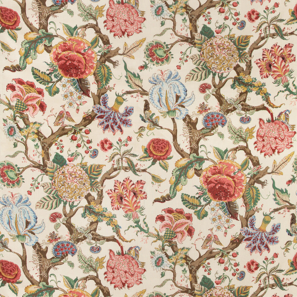 Adlington Berry by Lee Jofa Designer Fabric MANOR HOUSE LINEN - 100% Thailand MEDIUM Horizontal: 30 and Vertical: 50.94 60 - Swanky Fabrics -