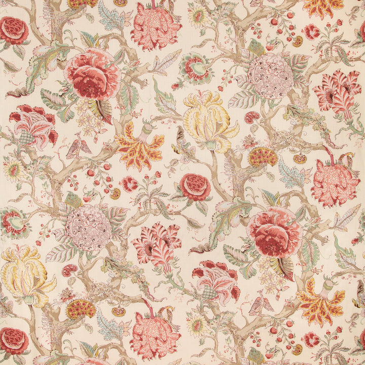 Adlington Rose by Lee Jofa Fabric MANOR HOUSE LINEN - 100% Thailand MEDIUM Horizontal: 30 and Vertical: 50.94 60 - Fabric Carolina -