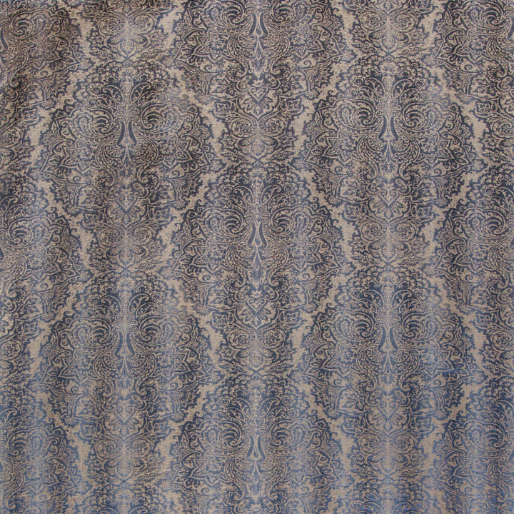 Shaw Damask Midnight by Lee Jofa Fabric MANOR HOUSE LINEN - 44%;VISCOSE - 41%;SILK - 15% Italy LIGHT Horizontal: 25.59 and Vertical: 21.65 50.79 - Fabric Carolina -