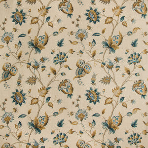 Hollin Print Peacock by Lee Jofa Fabric