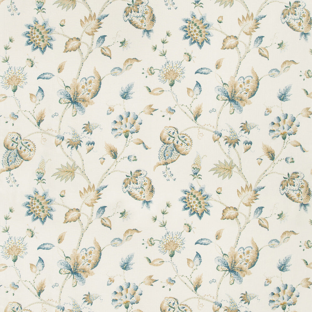 Hollin Print Mineral by Lee Jofa Fabric MANOR HOUSE COTTON - 100% Thailand MEDIUM Horizontal: 26.25 and Vertical: 28.82 52.5 - Fabric Carolina -