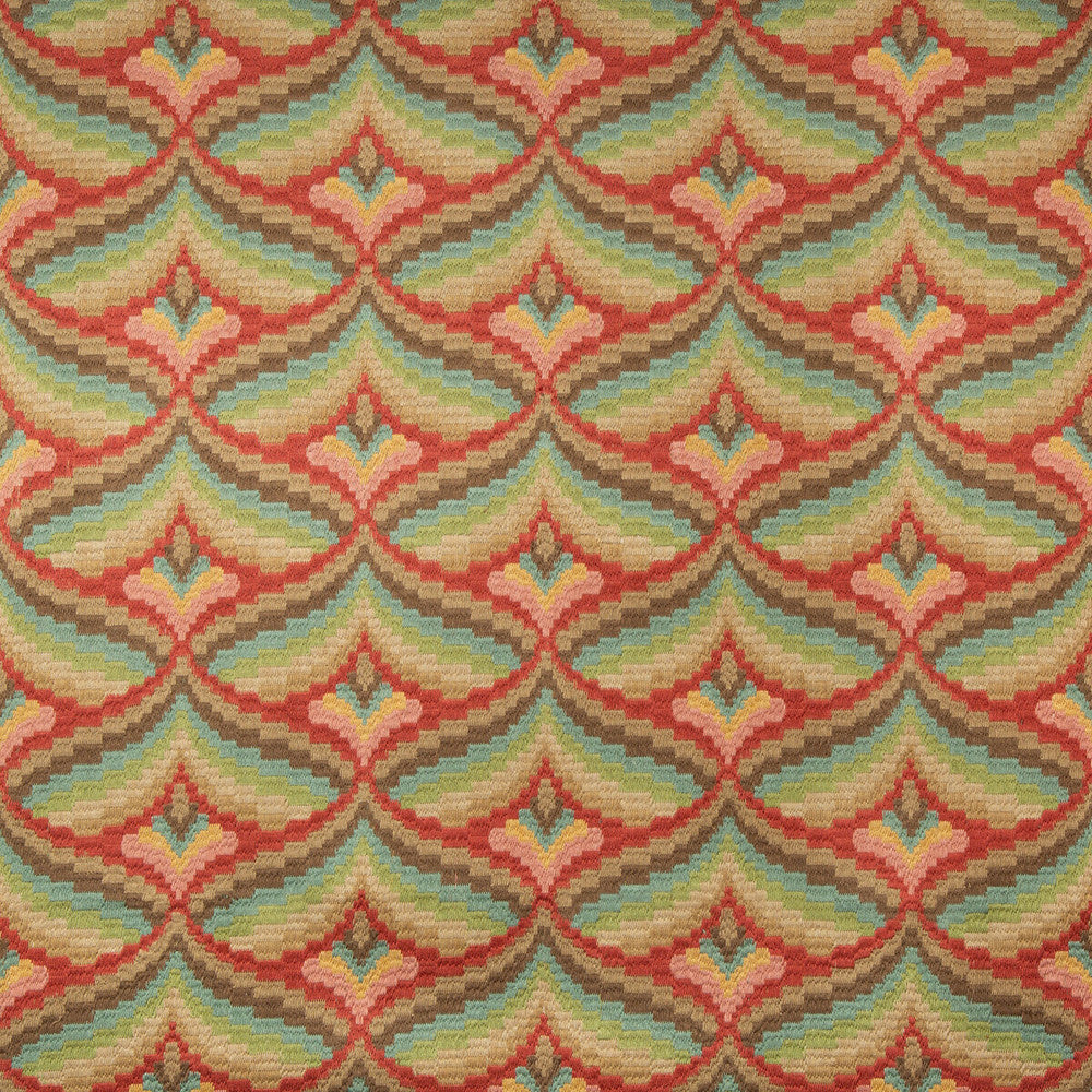 Giles Embroidery Berry by Lee Jofa Fabric MANOR HOUSE SPUN VISCOSE - 51%;COTTON - 39%;SPUN POLYESTER - 10% India - Horizontal: 8.5 and Vertical: 6.22 51 - Fabric Carolina -