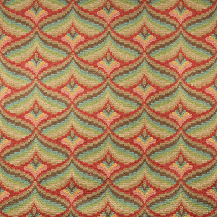Giles Embroidery Berry by Lee Jofa Fabric MANOR HOUSE SPUN VISCOSE - 51%;COTTON - 39%;SPUN POLYESTER - 10% India Horizontal: 8.5 and Vertical: 6.22 51 - Fabric Carolina -