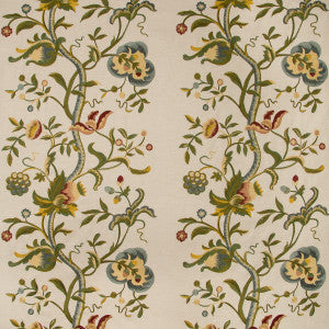 Dorton Embroidery Multi by Lee Jofa Fabric