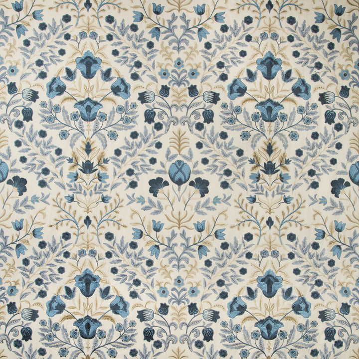 Luxford Embroidery Indigo by Lee Jofa Fabric Lee Jofa Fabric Luxford Embroidery IndigoFabric MANOR HOUSE VISCOSE - 70%;SPUN POLYESTER - 30% India </p><p>Repeat: H: 25.5, V: 31.5 51 - Fabric Carolina -