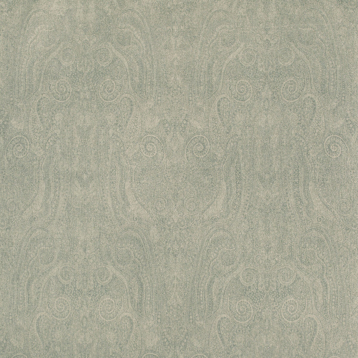 Foxhill Paisley Aqua by Lee Jofa Fabric MANOR HOUSE VISCOSE FLAX - 36%;ACRYLIC CHENILLE - 31%;LINEN - 18%;COTTON - 12%;POLYESTER - 3% Italy Horizontal: 27 and Vertical: 36 54 - Fabric Carolina -