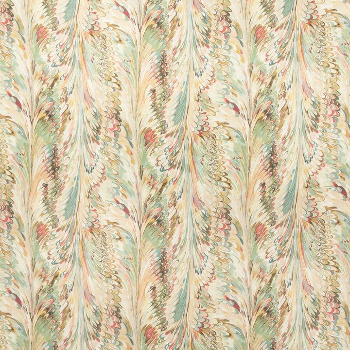 Taplow Print Juniper/Petal by Lee Jofa Fabric MANOR HOUSE LINEN - 100% Austria MEDIUM Horizontal: 36.5 and Vertical: 31.5 56.8 - Fabric Carolina -