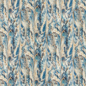 Taplow Print Navy/Slate by Lee Jofa Fabric