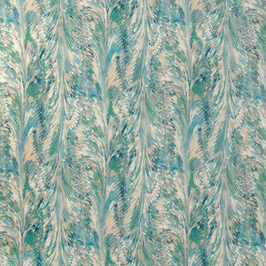 Taplow Print Marine/Sand 2019114.516.0 by Lee Jofa Fabric