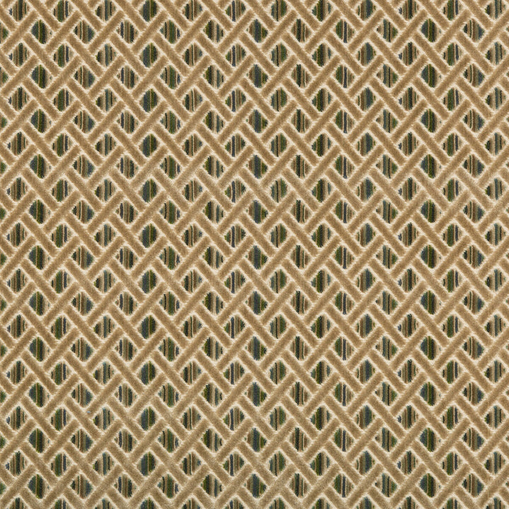 Bourne Velvet Peacock by Lee Jofa Fabric HARLINGTON VELVETS VISCOSE - 83%;POLYESTER - 17% Italy HEAVY Horizontal: 1.46 and Vertical: 1.54 55.51 - Fabric Carolina -