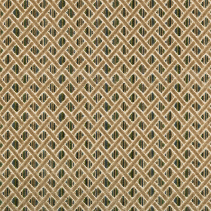 Bourne Velvet Peacock by Lee Jofa Designer Fabric HARLINGTON VELVETS VISCOSE - 83%;POLYESTER - 17% Italy HEAVY Horizontal: 1.46 and Vertical: 1.54 55.51 - Swanky Fabrics -