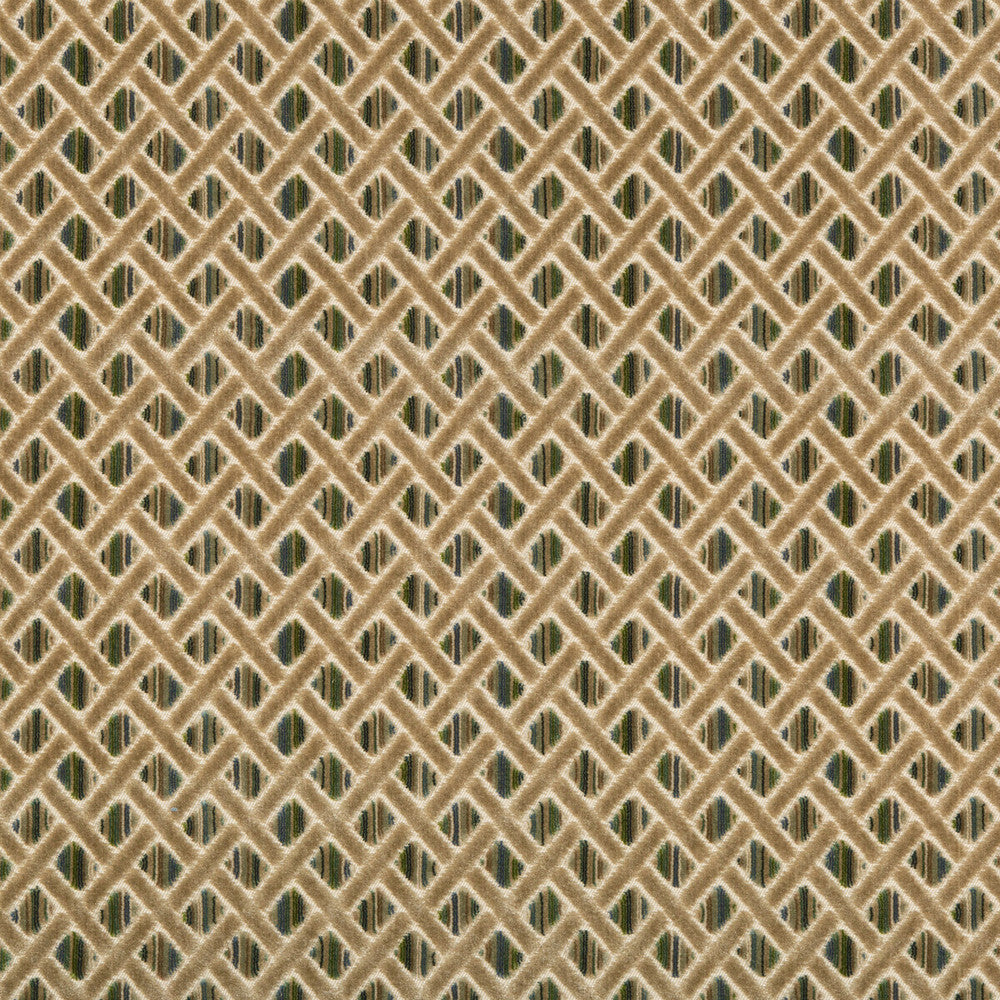 Bourne Velvet Peacock by Lee Jofa Fabric HARLINGTON VELVETS VISCOSE - 83%;POLYESTER - 17% Italy HEAVY Horizontal: 1.46 and Vertical: 1.54 55.51 - Fabric Carolina -