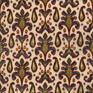 Bronwen Velvet Red/Blue by Lee Jofa Fabric