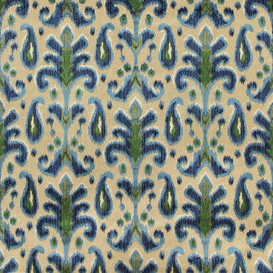 Bronwen Velvet Blue/Green by Lee Jofa Fabric