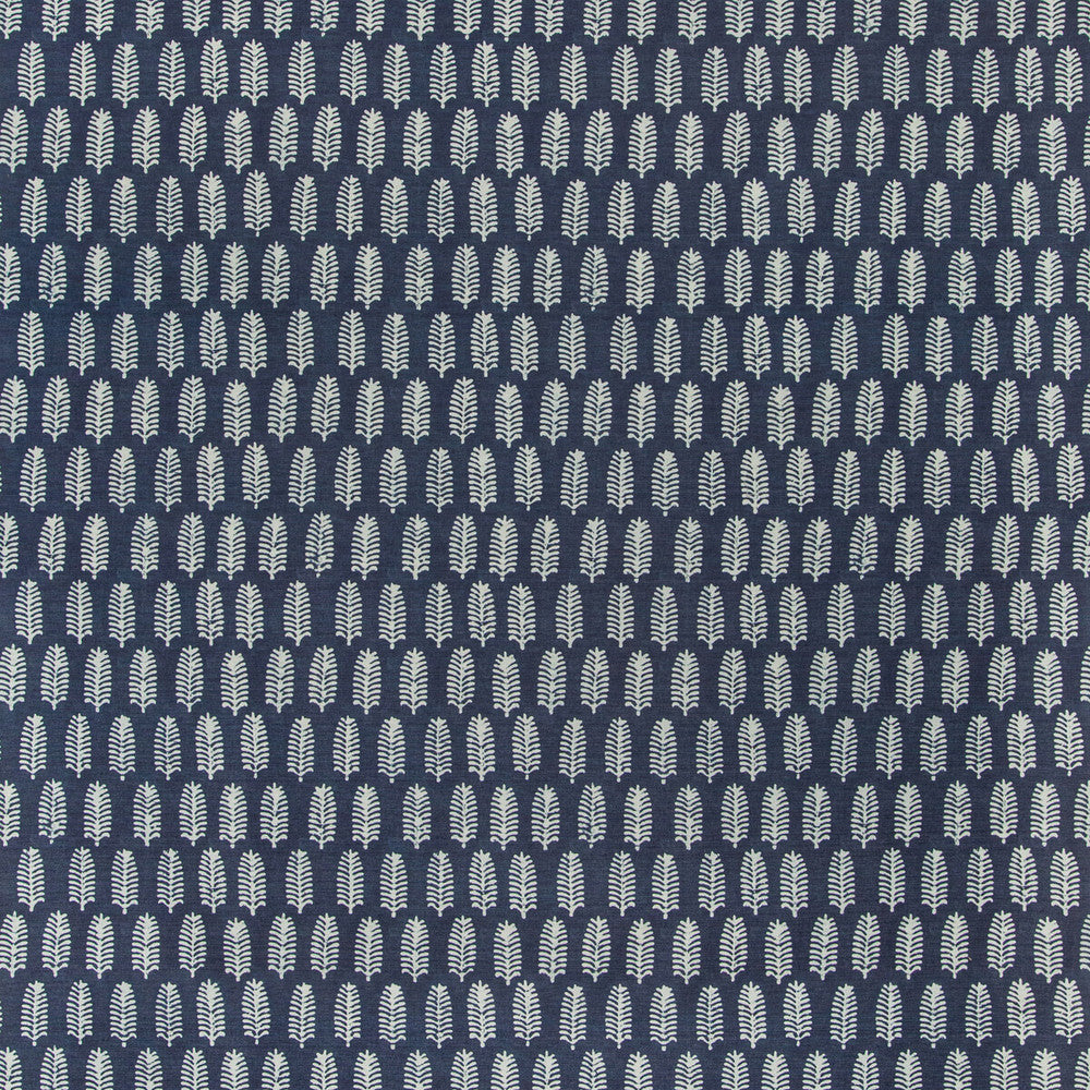 Palmier Indigo by Lee Jofa Fabric THOMAS O'BRIEN INDOOR OUTDOOR POLYESTER - 100% Italy HEAVY Horizontal: 54 and Vertical: 27 54 - Fabric Carolina -
